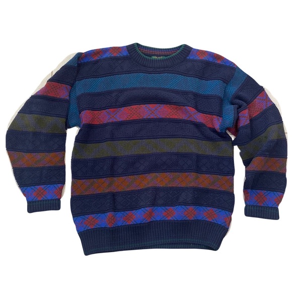 Alexander Julian Other - Colours by Alexander Julian vintage sweater M medium multicolored 80s 90s crew